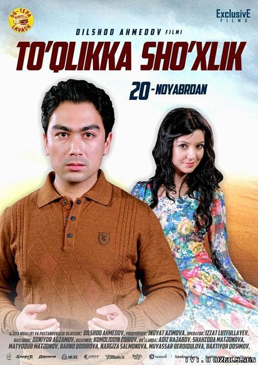 TO'QLIKKA SHO'XLIK (UZBEK FILM 2014) EXCLUSIVE LAVHALAR!