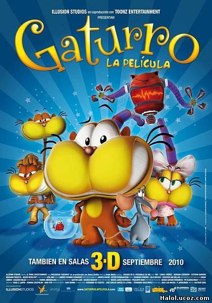 Смотреть онлайн Гатурро / Gaturro (2010)DVDRip